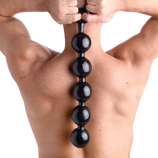 Picture of Black Baller Anal Beads