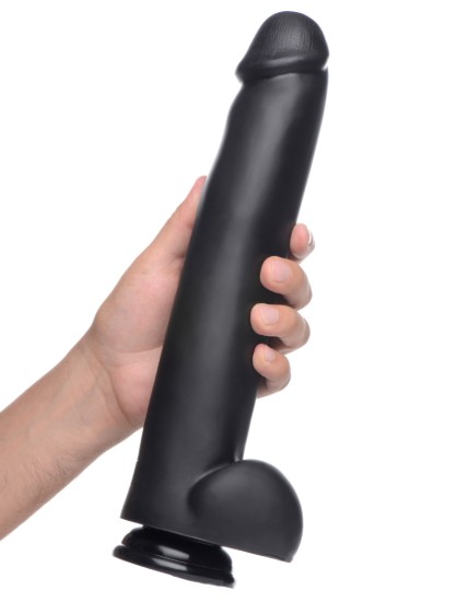 Picture of The Master Suction Cup Dildo - Black