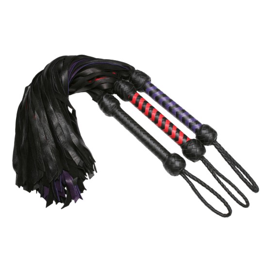 Picture of Strict Leather Premium Deerskin Flogger- Black