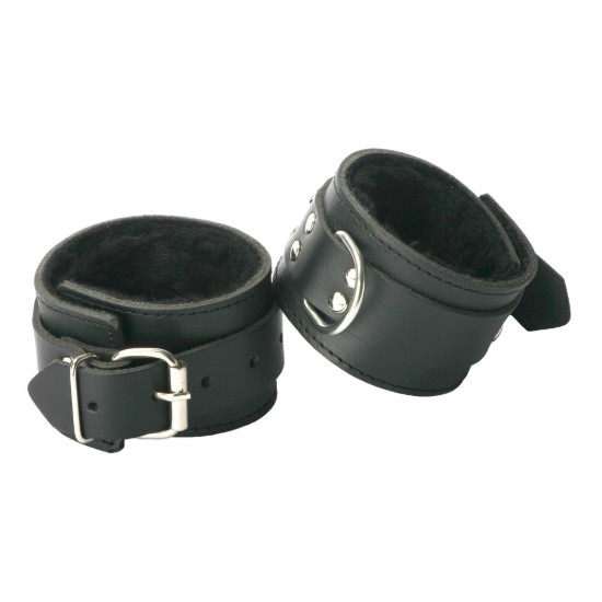 Picture of Strict Leather Fur Lined Wrist Cuffs