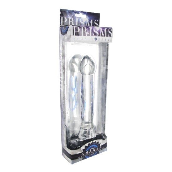 Picture of Chakra Illuminating Glass Dildo