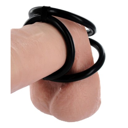 Picture of Easy Release Silicone Tri-Cock and Ball Ring