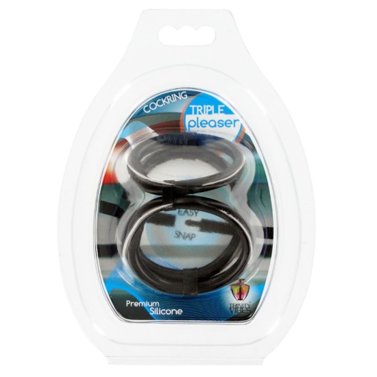 Picture of Easy Release Silicone Tri-Cock and Ball Ring