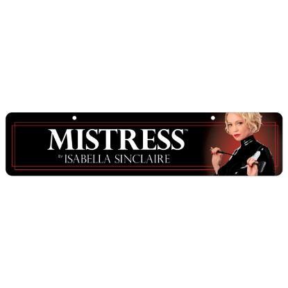 Picture of Mistress Display Sign