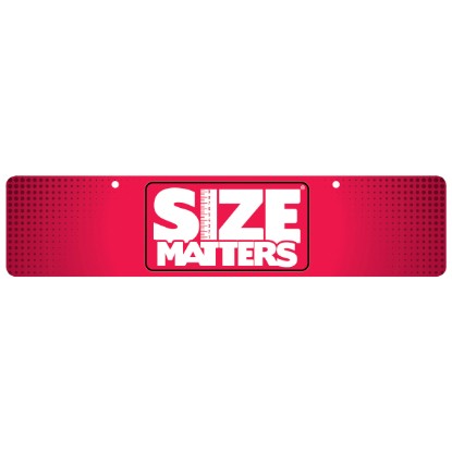 Picture of Size Matters Display Sign